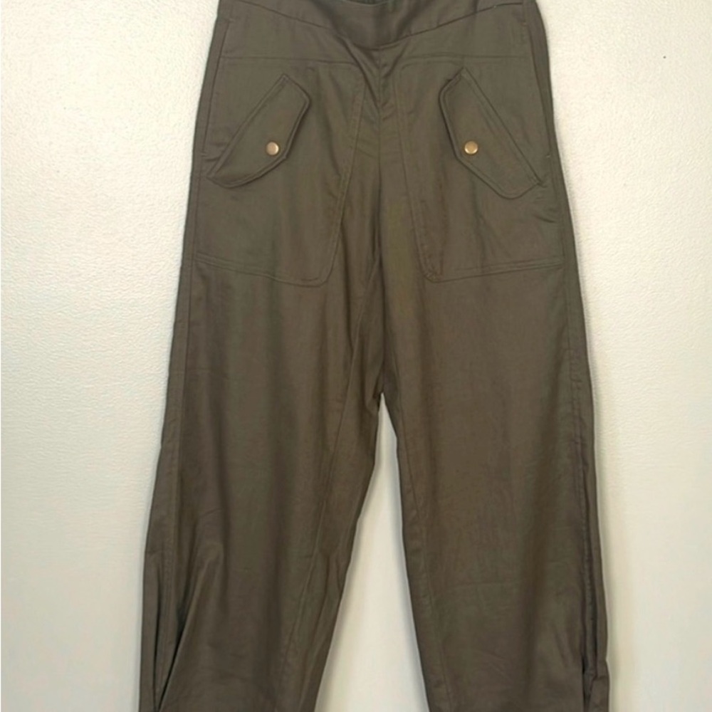 Banana Republic Linen Ankle Pants